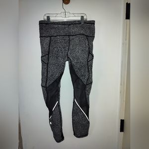 Lululemon speed up mid rise crop leggings size 8